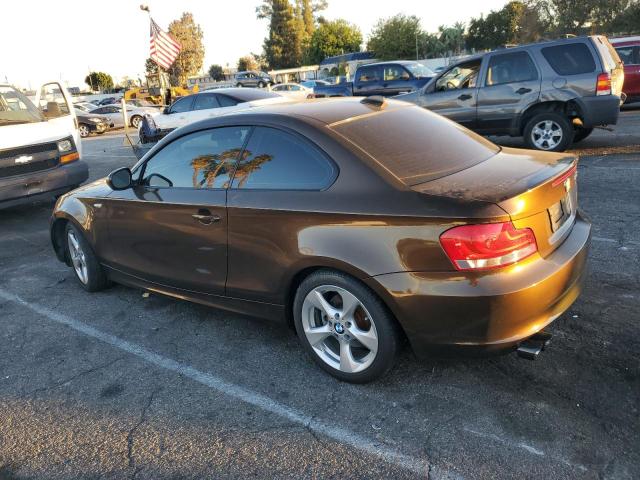 WBAUP9C53CVL91772 - 2012 BMW 128 I BROWN photo 2