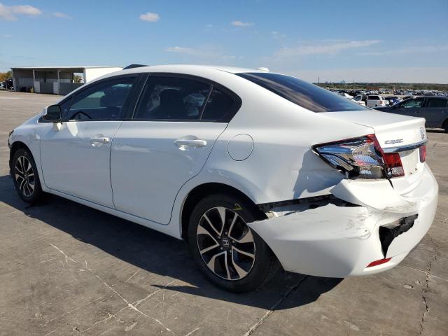 19XFB2F84DE050121 - 2013 HONDA CIVIC EX WHITE photo 2