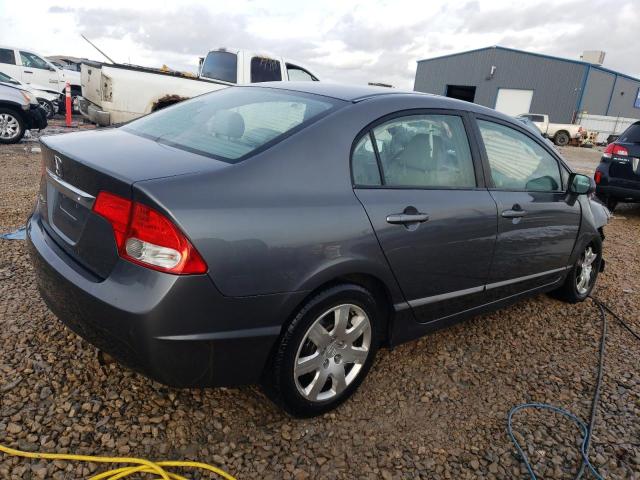 19XFA16559E037677 - 2009 HONDA CIVIC LX GRAY photo 3