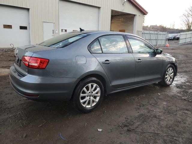 3VWD17AJXFM233224 - 2015 VOLKSWAGEN JETTA SE SILVER photo 3