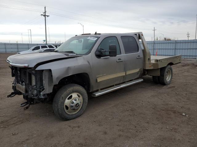 1GC4K1C86EF161475 - 2014 CHEVROLET SILVERADO K3500 LTZ WHITE photo 1