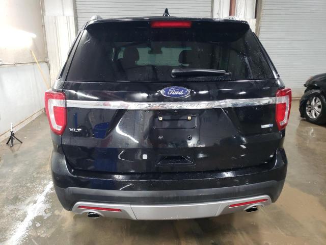 1FM5K8D80GGB95996 - 2016 FORD EXPLORER XLT BLACK photo 6