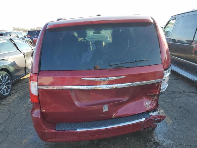 2C4RC1BG6FR673291 - 2015 CHRYSLER TOWN & COU TOURING RED photo 6