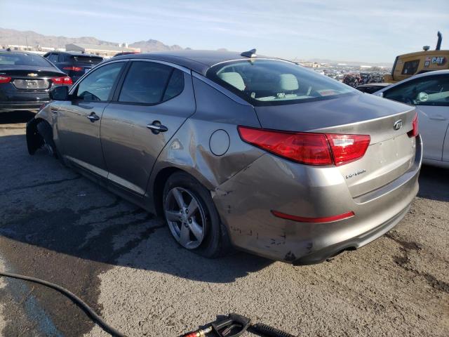 5XXGM4A74FG494327 - 2015 KIA OPTIMA LX GRAY photo 2