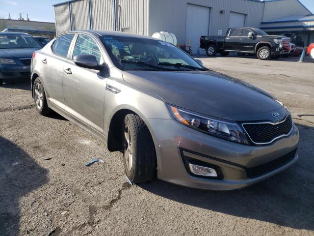 5XXGM4A74FG494327 - 2015 KIA OPTIMA LX GRAY photo 4