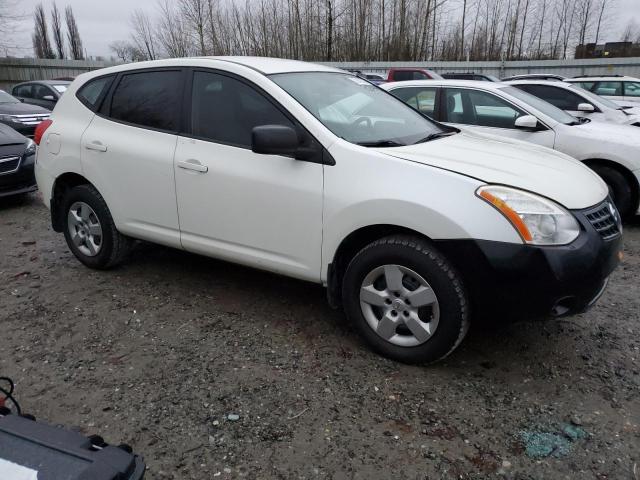 JN8AS58V78W119365 - 2008 NISSAN ROGUE S WHITE photo 4