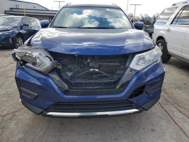 KNMAT2MT5HP501237 - 2017 NISSAN ROGUE S BLUE photo 5