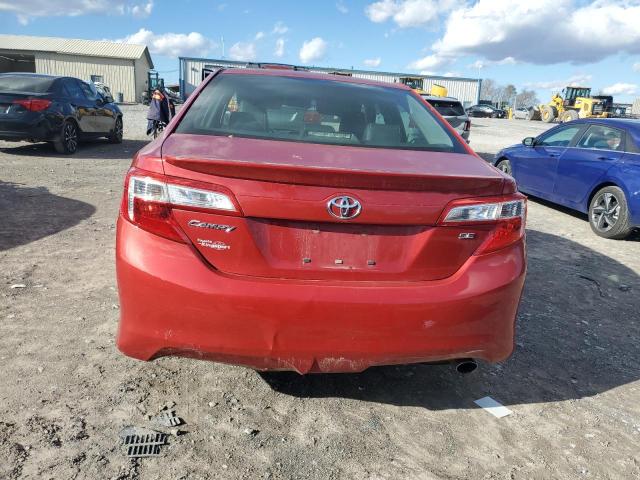 4T1BF1FKXDU684605 - 2013 TOYOTA CAMRY L RED photo 6