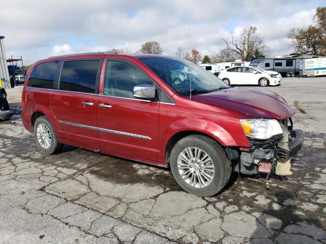 2C4RC1CGXFR673521 - 2015 CHRYSLER TOWN & COU TOURING L RED photo 4