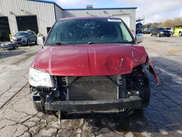 2C4RC1CGXFR673521 - 2015 CHRYSLER TOWN & COU TOURING L RED photo 5