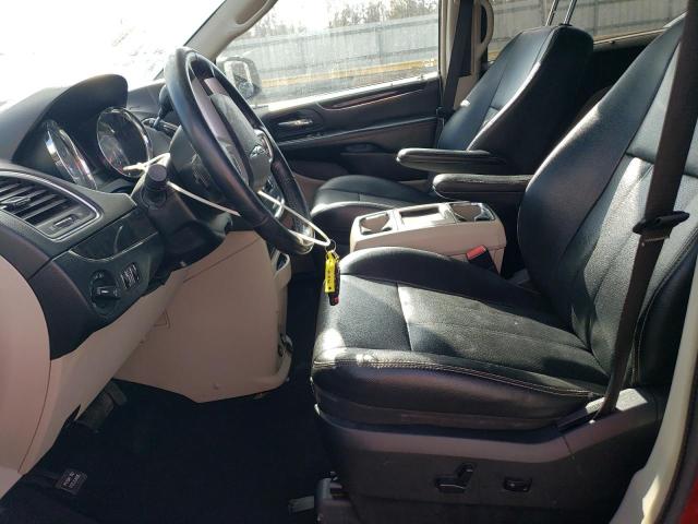 2C4RC1CGXFR673521 - 2015 CHRYSLER TOWN & COU TOURING L RED photo 7