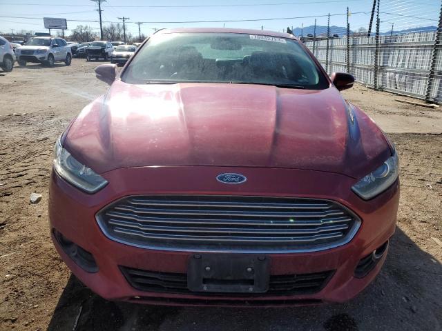 3FA6P0LU6DR153854 - 2013 FORD FUSION SE HYBRID RED photo 5