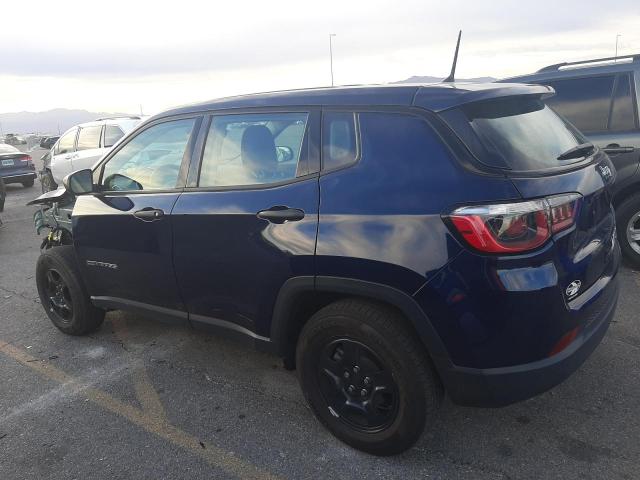 3C4NJCABXJT165241 - 2018 JEEP COMPASS SPORT BLUE photo 2