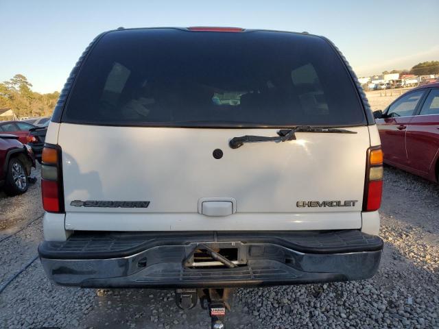 3GNGK26G14G260828 - 2004 CHEVROLET SUBURBAN K2500 WHITE photo 6