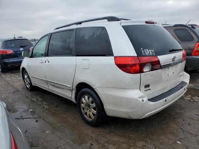 5TDZA22C24S119596 - 2004 TOYOTA SIENNA XLE WHITE photo 2