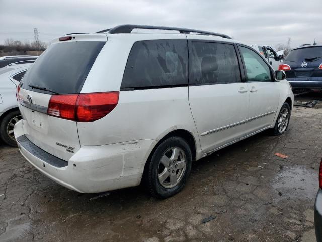 5TDZA22C24S119596 - 2004 TOYOTA SIENNA XLE WHITE photo 3