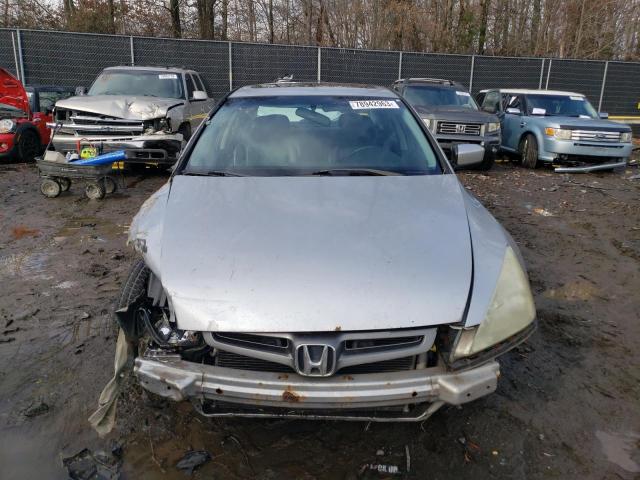 1HGCM56755A085021 - 2005 HONDA ACCORD EX SILVER photo 5