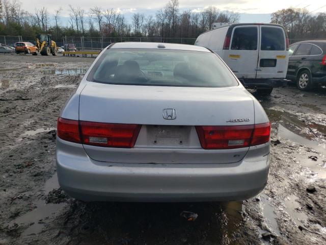 1HGCM56755A085021 - 2005 HONDA ACCORD EX SILVER photo 6