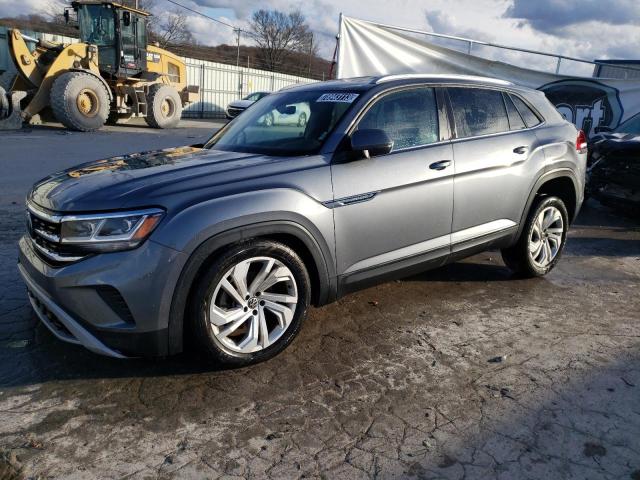 1V21E2CA9LC217960 - 2020 VOLKSWAGEN ATLAS CROS SE ნაცრისფერი ფოტო 1