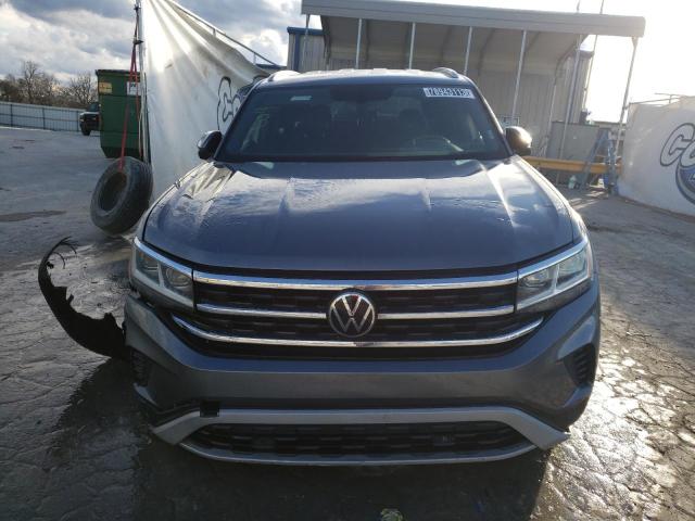 1V21E2CA9LC217960 - 2020 VOLKSWAGEN ATLAS CROS SE ნაცრისფერი ფოტო 5