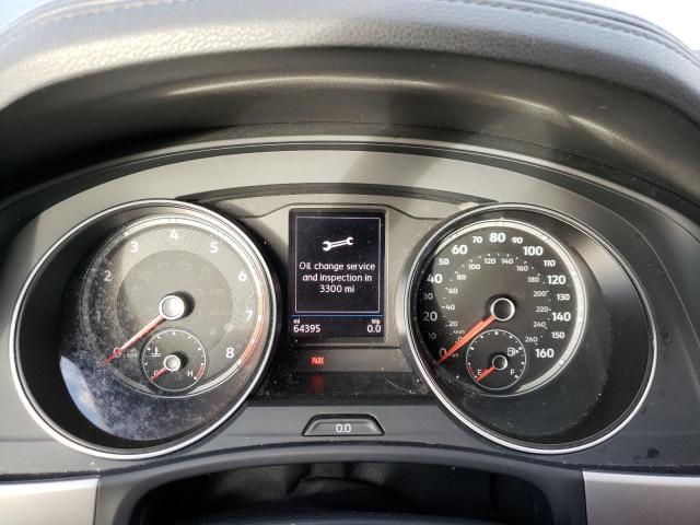 1V21E2CA9LC217960 - 2020 VOLKSWAGEN ATLAS CROS SE ნაცრისფერი ფოტო 9