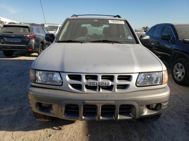 4S2CK58D724334912 - 2002 ISUZU RODEO S SILVER photo 5