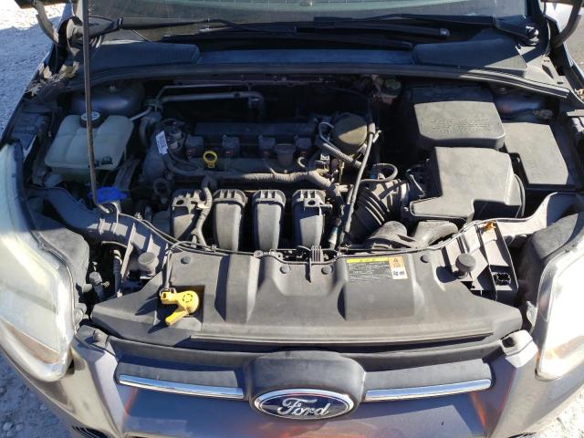 1FADP3F2XDL352763 - 2013 FORD FOCUS SE GRAY photo 11