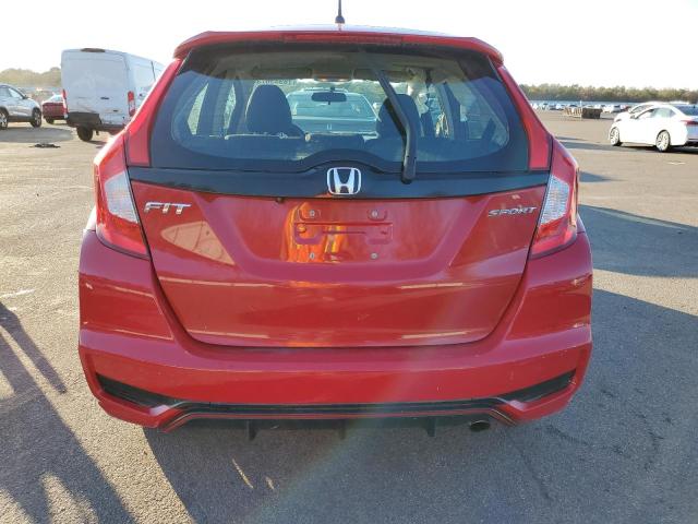 3HGGK5H63JM727521 - 2018 HONDA FIT SPORT RED photo 6