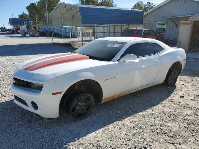 2G1FA1E3XC9122383 - 2012 CHEVROLET CAMARO LS WHITE photo 1