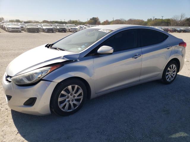 5NPDH4AE3DH158580 - 2013 HYUNDAI ELANTRA GLS SILVER photo 1