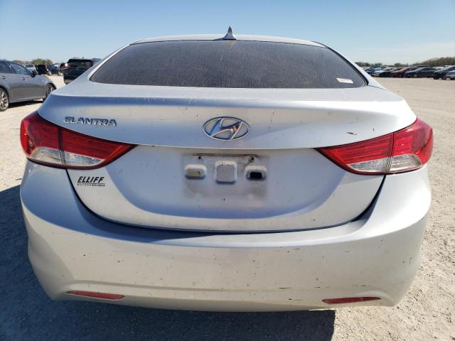 5NPDH4AE3DH158580 - 2013 HYUNDAI ELANTRA GLS SILVER photo 6