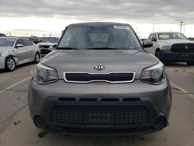 KNDJN2A22G7263769 - 2016 KIA SOUL GRAY photo 5