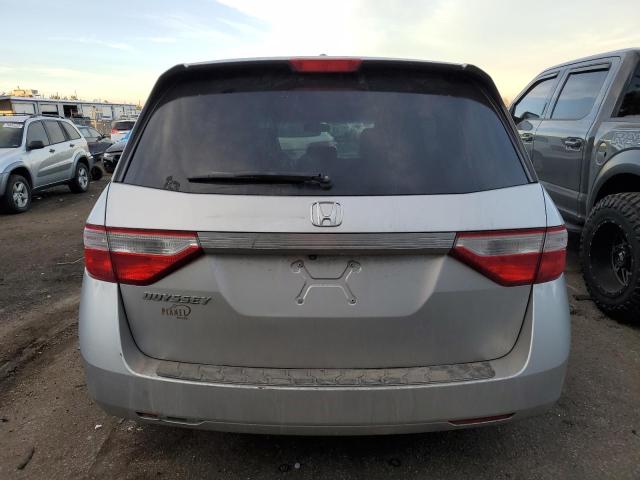 5FNRL5H6XDB021062 - 2013 HONDA ODYSSEY EXL SILVER photo 6