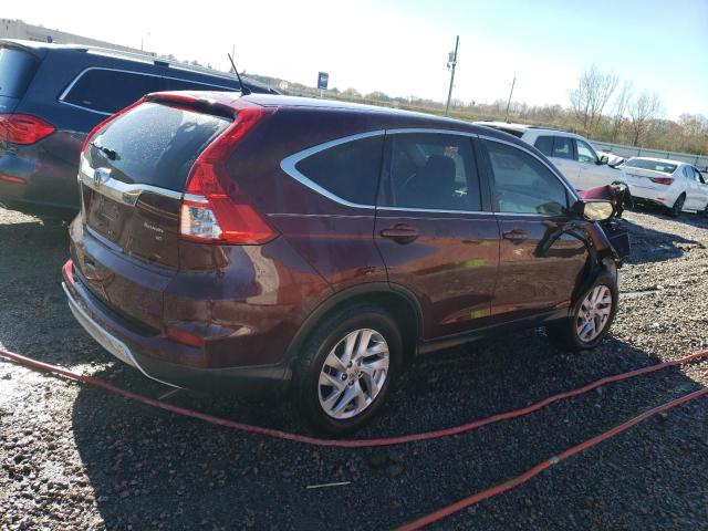 2HKRM3H57FH510130 - 2015 HONDA CR-V EX BURGUNDY photo 3