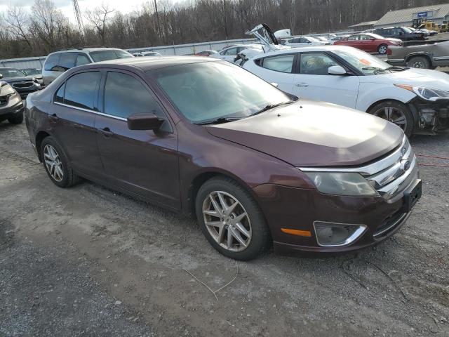 3FAHP0JG0BR202162 - 2011 FORD FUSION SEL BURGUNDY photo 4