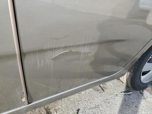 KL1TD52655B483357 - 2005 CHEVROLET AVEO BASE ოქროსფერი ფოტო 12