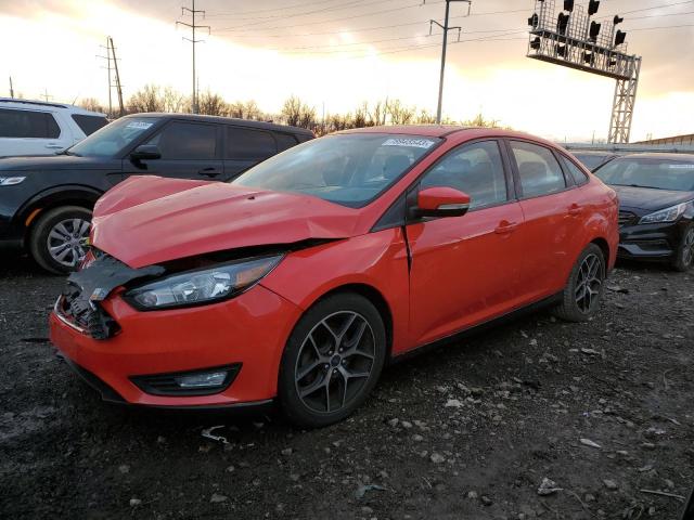 1FADP3H24HL307188 - 2017 FORD FOCUS SEL RED photo 1