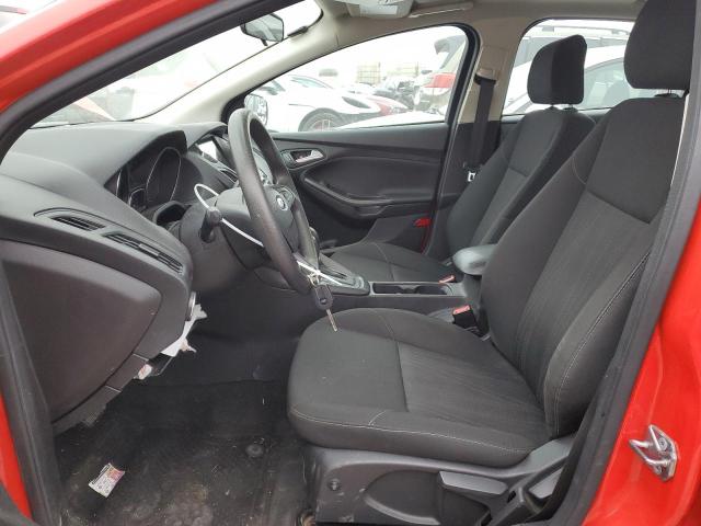 1FADP3H24HL307188 - 2017 FORD FOCUS SEL RED photo 7