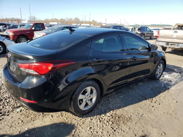 5NPDH4AE9EH534796 - 2014 HYUNDAI ELANTRA SE BLACK photo 3