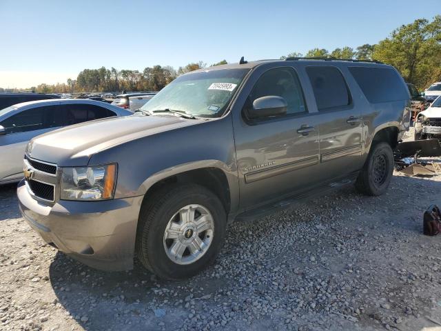 1GNSKJE7XDR319199 - 2013 CHEVROLET SUBURBAN K1500 LT GRAY photo 1