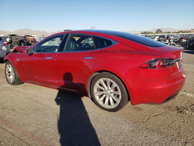 5YJSA1E15GF154597 - 2016 TESLA MODEL S RED photo 2