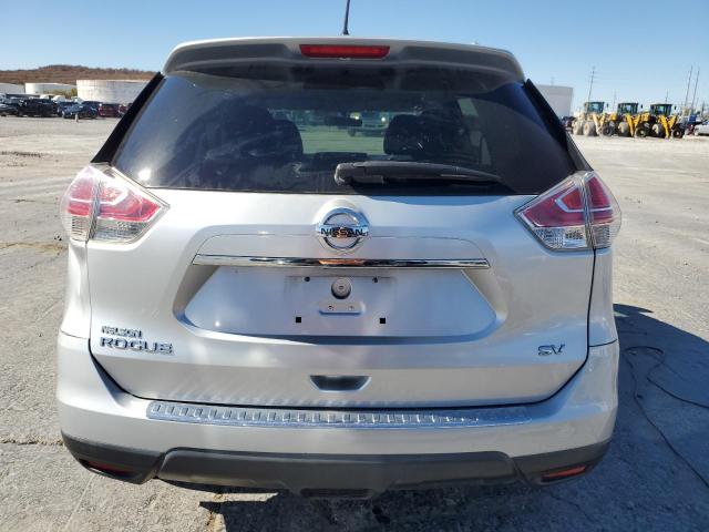 KNMAT2MT2GP609538 - 2016 NISSAN ROGUE S SILVER photo 6