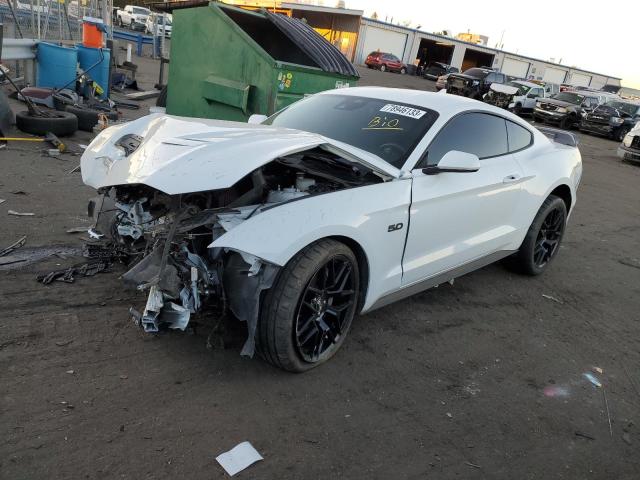 1FA6P8CF7N5138753 - 2022 FORD MUSTANG GT WHITE photo 1