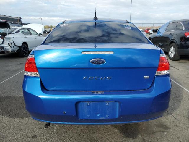 1FAHP3FN7AW203409 - 2010 FORD FOCUS SE BLUE photo 6