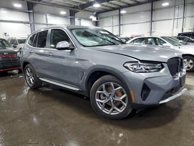 5UX53DP08P9P84734 - 2023 BMW X3 XDRIVE30I SILVER photo 4