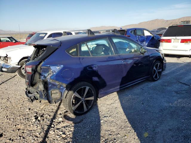 4S3GTAM63H3748780 - 2017 SUBARU IMPREZA SPORT BLUE photo 3