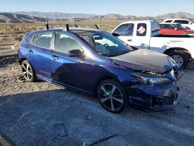 4S3GTAM63H3748780 - 2017 SUBARU IMPREZA SPORT BLUE photo 4