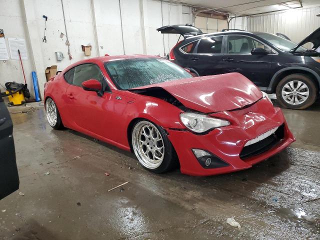 JF1ZNAA1XF9701838 - 2015 TOYOTA SCION FR-S RED photo 4