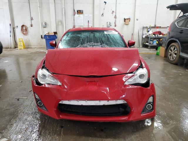 JF1ZNAA1XF9701838 - 2015 TOYOTA SCION FR-S RED photo 5