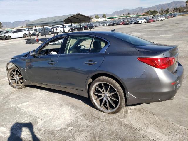 JN1CV7APXGM202093 - 2016 INFINITI Q50 BASE GRAY photo 2